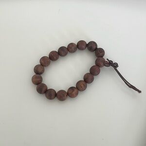 Wood beads bracelet